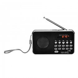 Bravo B-6039 digitálne rádio Sam, čierna