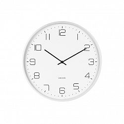 Dizajnové nástenné hodiny 5751WH Karlsson 40cm 