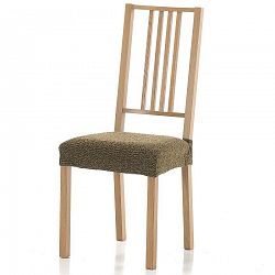 Forbyt Multielastický poťah na sedák na stoličku Petra gold, 40 - 50 cm, sada 2 ks