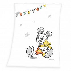 Herding Detská deka Mickey Mouse, 75 x 100 cm 