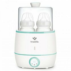Ohrievačka dojčenských flašiek TrueLife Invio BW Double biely/zelený 