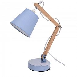 Stolná lampa Pastel tones modrá, 45 cm